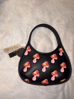 Coachtopia Mushroom Print Shoulder Bag